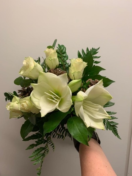 Valkoinen joulukimppu